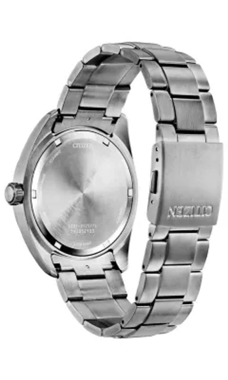 Citizen Eco-Drive Men's Garrison Silver-tone Super Titanium™ Bracelet Watch, 42mm