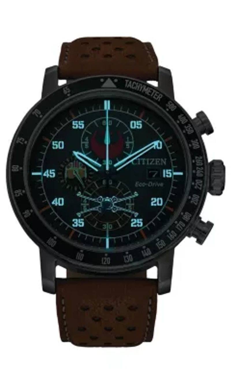 Mens Star Wars Rebel Pilot Strap Watch 44mm