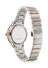 Women's Ceci Two Tone Stainless Steel Bracelet Watch
