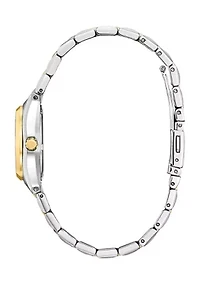 Eco-Drive Women's Corso Two Tone Stainless Steel Bracelet Watch - 28 Millimeter