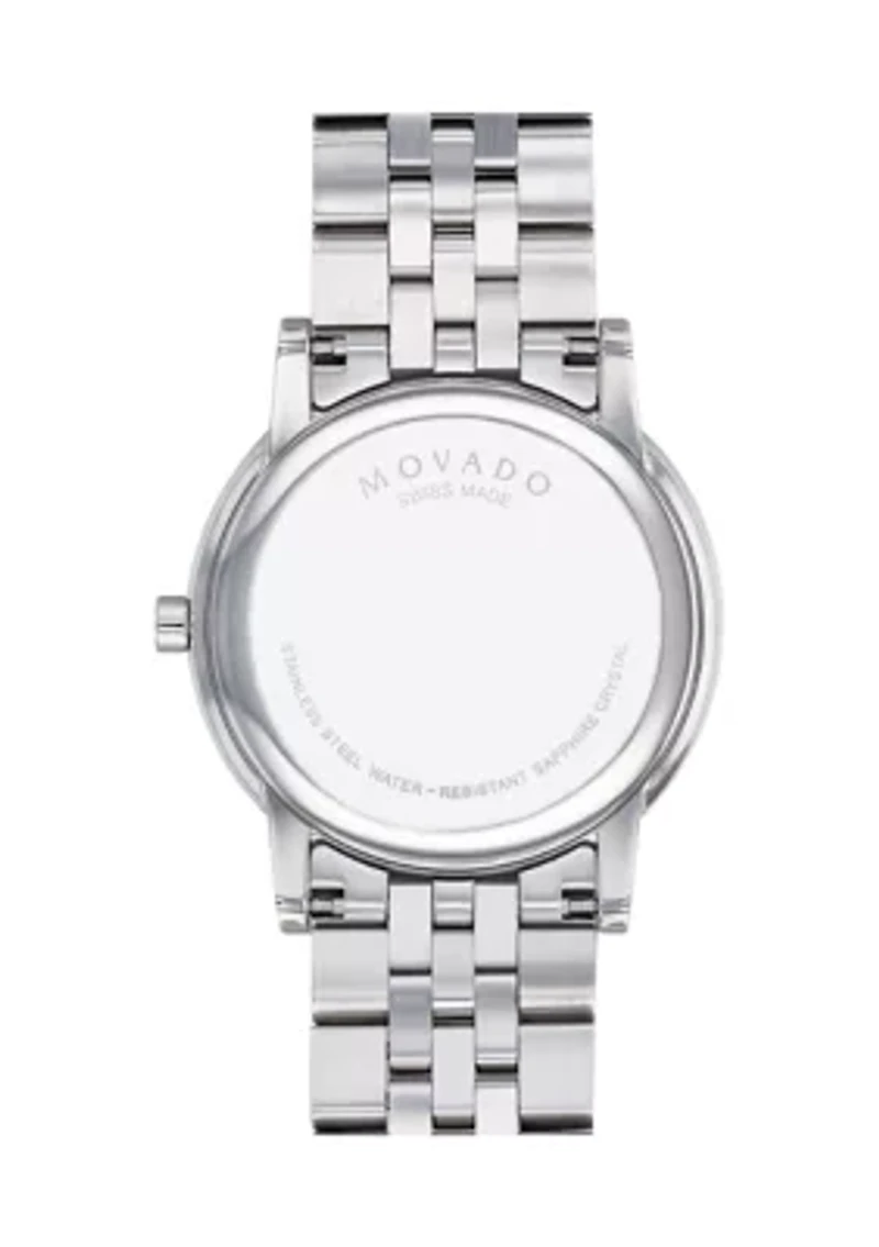 Stainless Steel Museum Classic Bracelet Watch