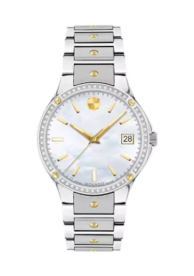 Two Tone Bracelet Watch