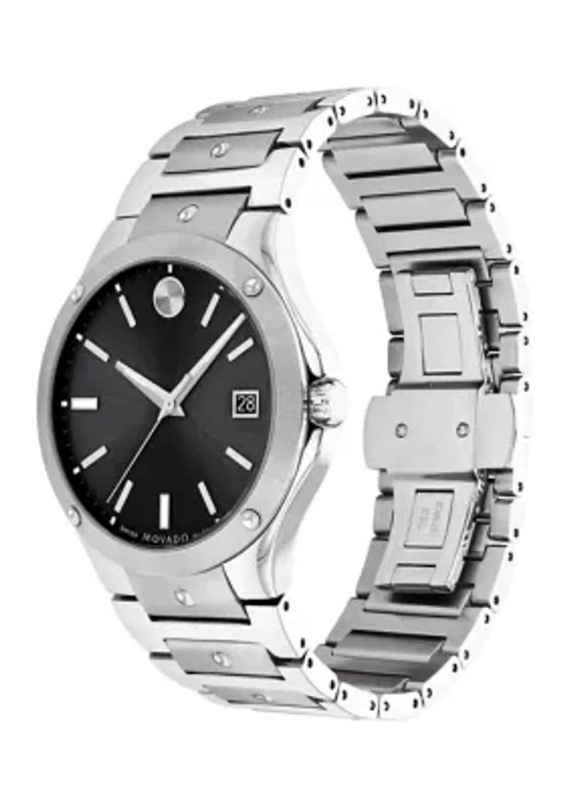 Men's Stainless Steel Bracelet Watch