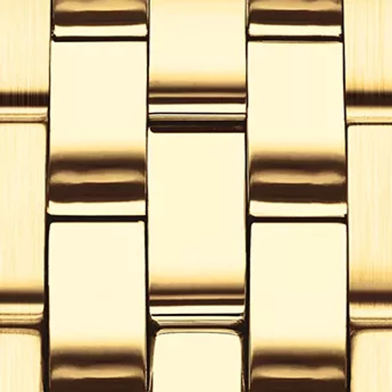 Gold Tone Bracelet Watch