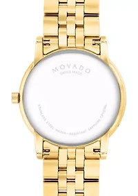 Gold Tone Bracelet Watch