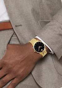 Gold Tone Bracelet Watch