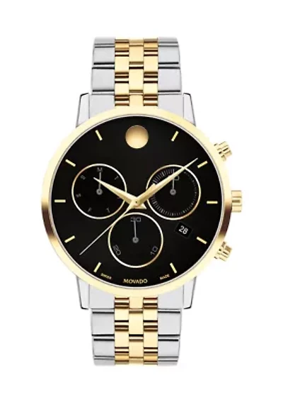 Men's Core Museum Classic Chrono Two Tone Bracelet