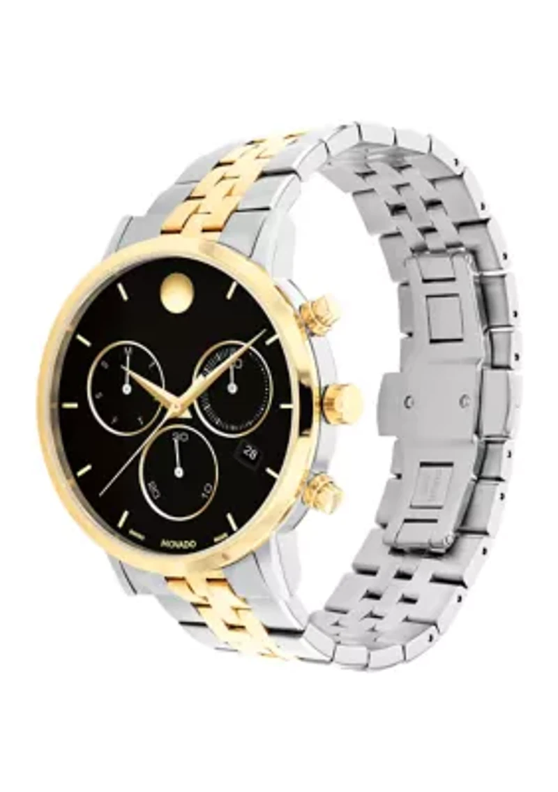 Men's Core Museum Classic Chrono Two Tone Bracelet