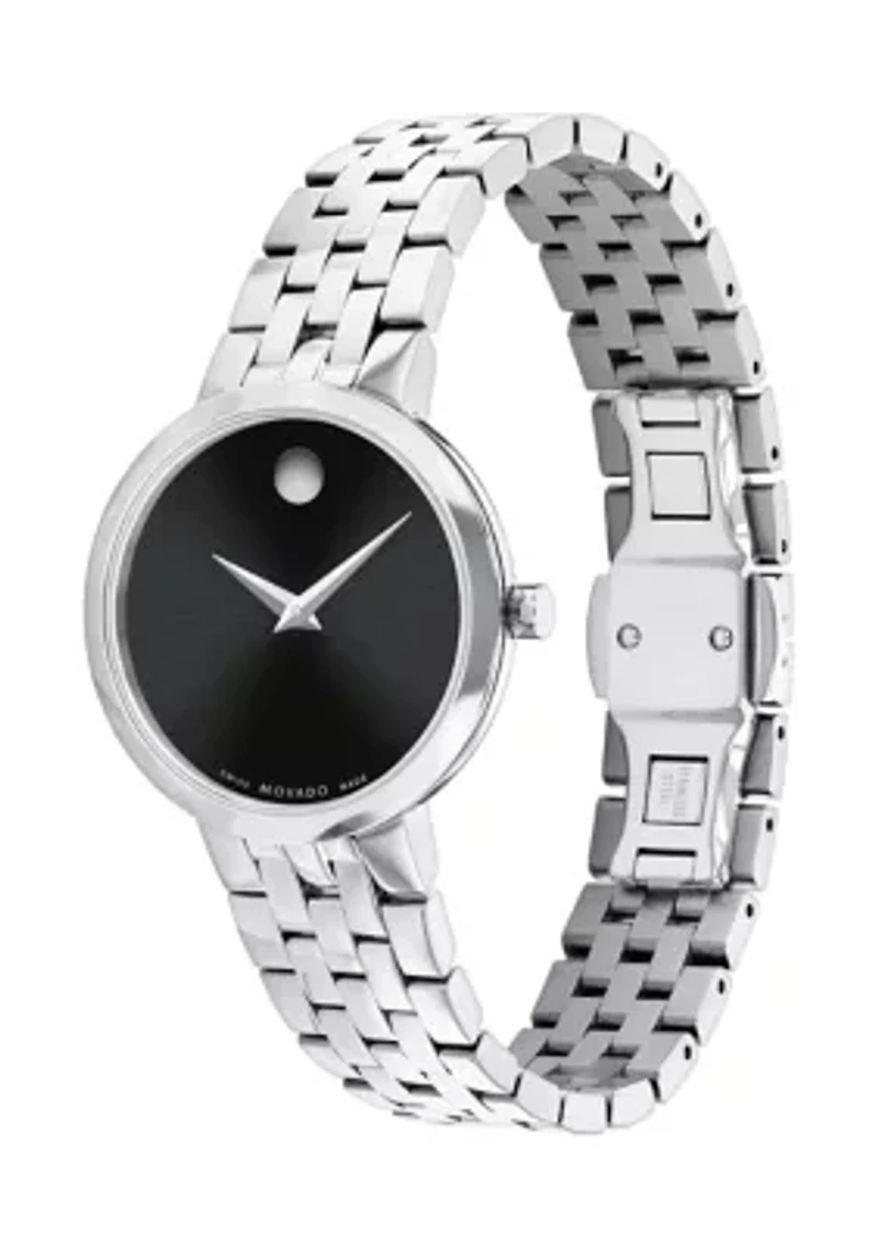  Core Museum Classic Multilink Sterling Silver Watch