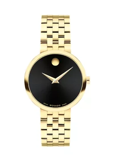 Women's Museum Classic Multi Link Gold Watch