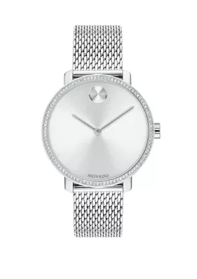 Women's Stainless Steel BOLD Mesh Bracelet Watch