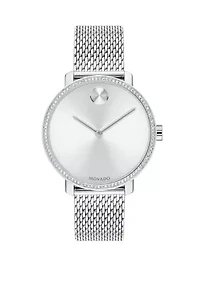 Women's Stainless Steel BOLD Mesh Bracelet Watch