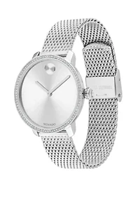 Women's Stainless Steel BOLD Mesh Bracelet Watch
