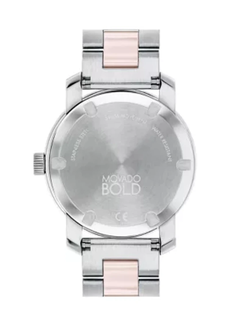 Silver Dial Bracelet Watch 