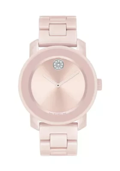 Bold Iconic Metals Blush Watch