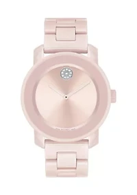 Bold Iconic Metals Blush Watch