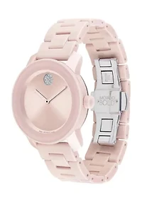 Bold Iconic Metals Blush Watch