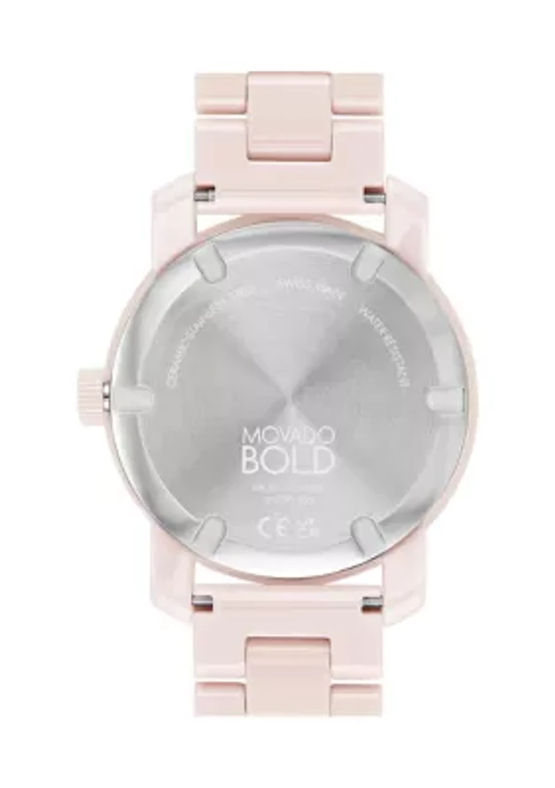 Bold Iconic Metals Blush Watch
