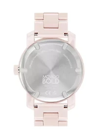 Bold Iconic Metals Blush Watch