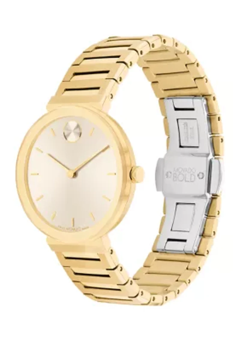 Women's Bold Horizon Beige Dial Watch