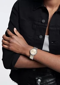Women's Bold Horizon Beige Dial Watch