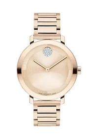 Women's Bold Evolution 2 Rose Gold Bracelet Watch
