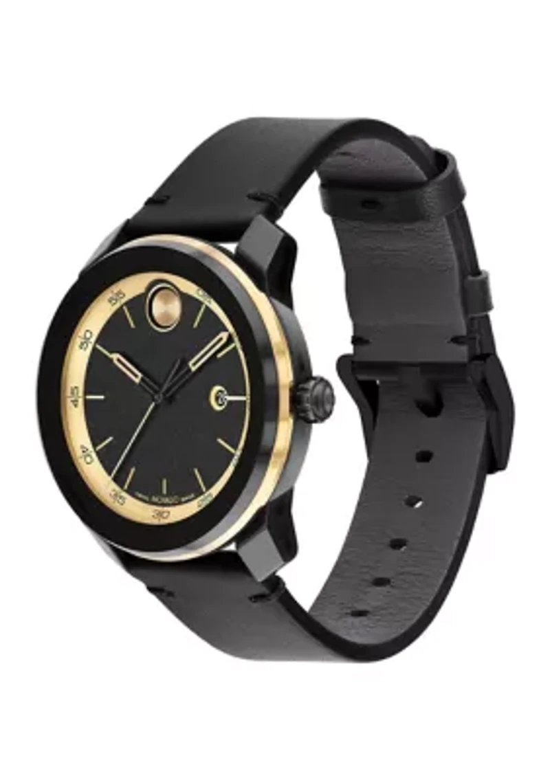 Men's Bold TR90 Gold Accent Watch