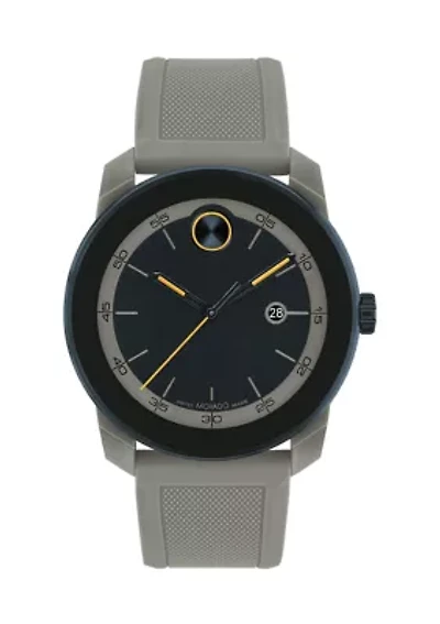 Men's Bold TR90 Gray Strap Watch