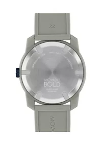 Men's Bold TR90 Gray Strap Watch
