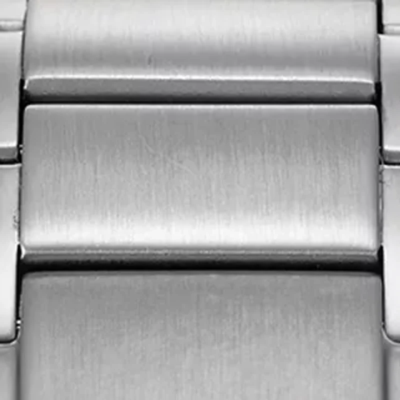 Men's Stainless Steel Dress Watch with Day and Date Subdial