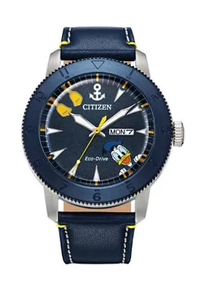 Donald Duck Strap Watch