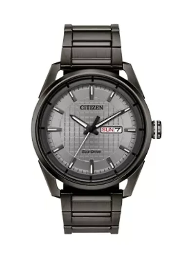 Men's Drive Gray Stainless Steel Bracelet Watch