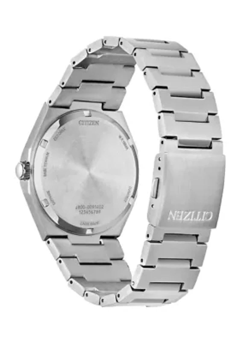 Citizen Men's  Zenshin Super Titanium Bracelet Watch 39.5 mm