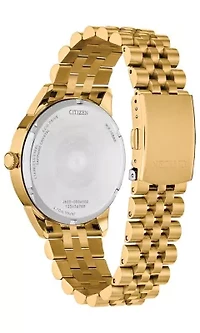 Citizen Mens Dress/Classic Eco Rolan Gold-Tone Bracelet Watch 40.5mm