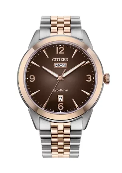 Men's Classic Rolan Two-Tone Bracelet Watch, 40.5 mm