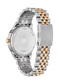Men's Classic Rolan Two-Tone Bracelet Watch, 40.5 mm
