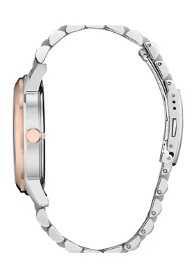 Men's Classic Rolan Two-Tone Bracelet Watch, 40.5 mm