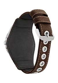 Citizen Men's Star Wars The Mandalorian Brown Leather Strap Watch, 44mm