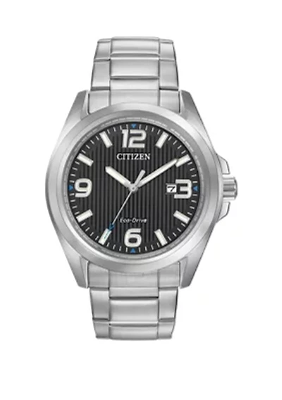 Men's Garrison Silver Tone Bracelet Watch