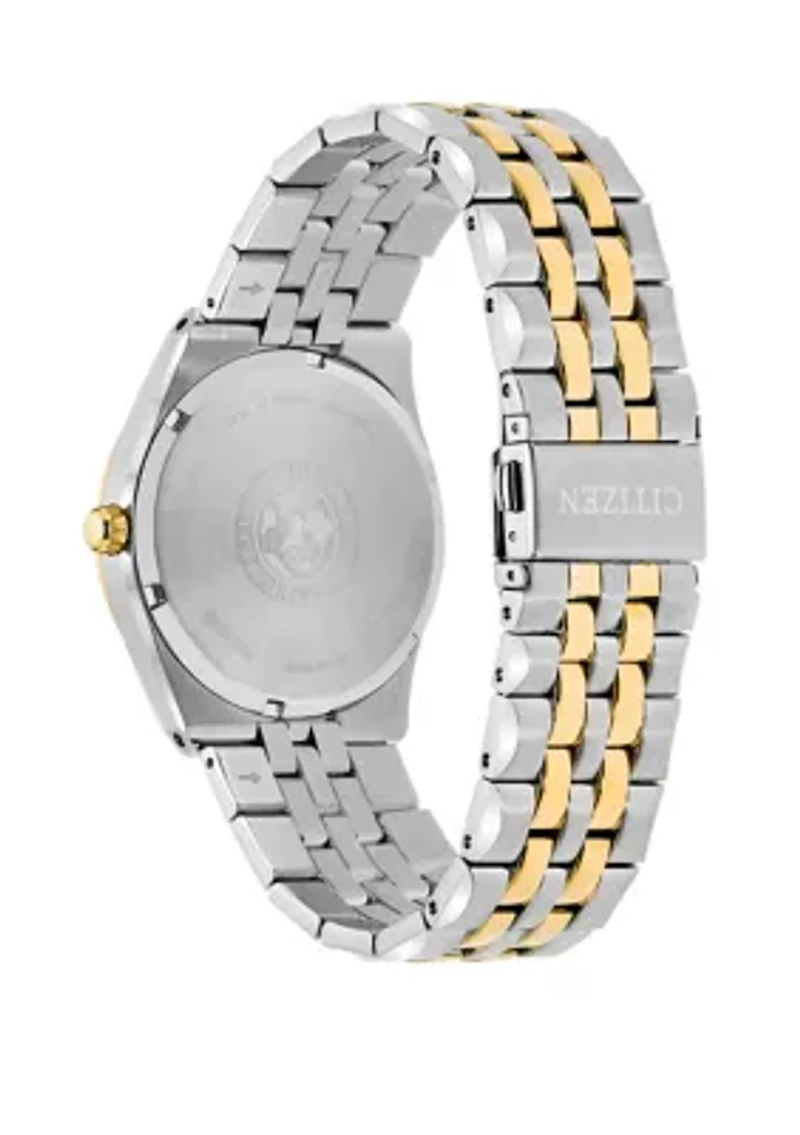 Corso Men's 2 Tone Bracelet Watch