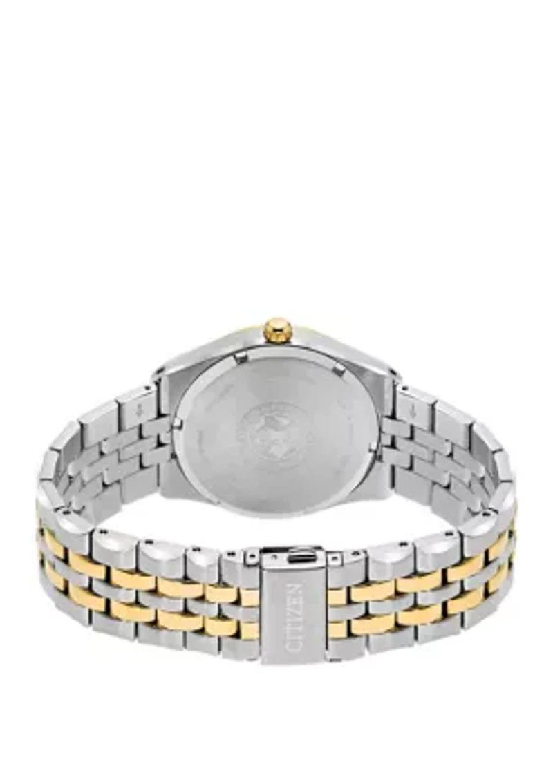 Corso Men's 2 Tone Bracelet Watch