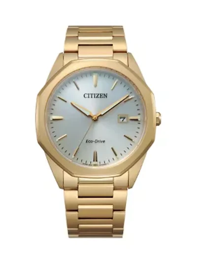 Men's Eco Drive Corso Gold Tone Watch