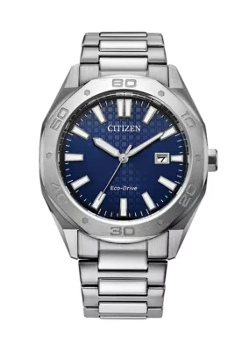 Men's Sport Casual Sport Casual Silver Tone Stainless Steel Bracelet Watch