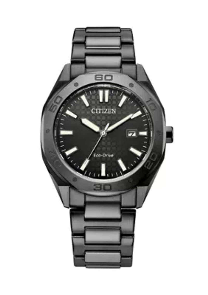 Men's Sport Casual Gray Stainless Steel Bracelet Watch