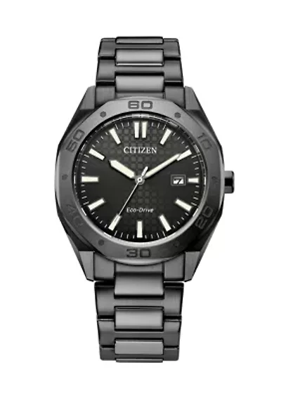 Men's Sport Casual Gray Stainless Steel Bracelet Watch 