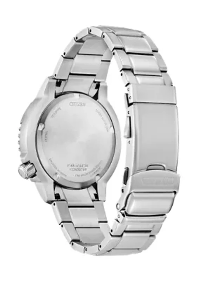 Men's Promaster Dive Silver Tone Bracelet Watch - 44 Millimeter