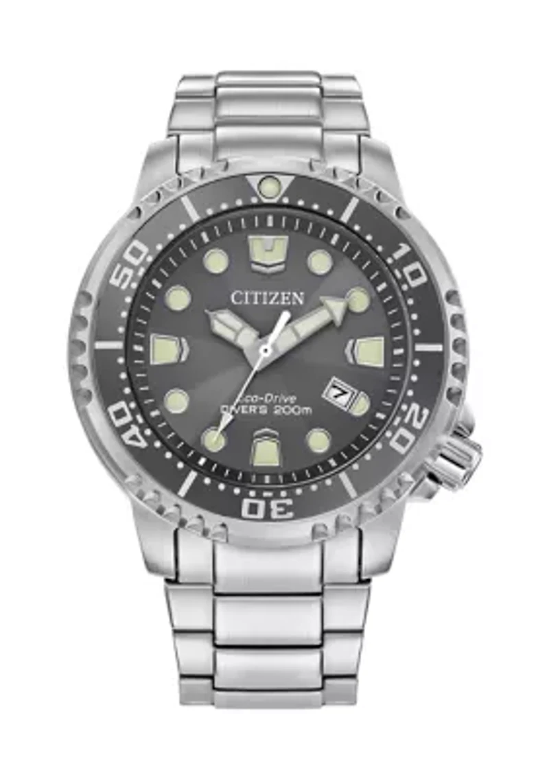 Men's Promaster Dive Silver Tone Bracelet Watch