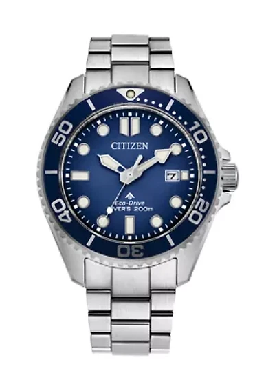 Citizen Men's  Dive 3  Stainless Steel Bracelet Watch 41mm