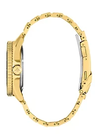 Citizen Men's  Dive 3 Gold-Tone Stainless Steel Bracelet Watch 41mm