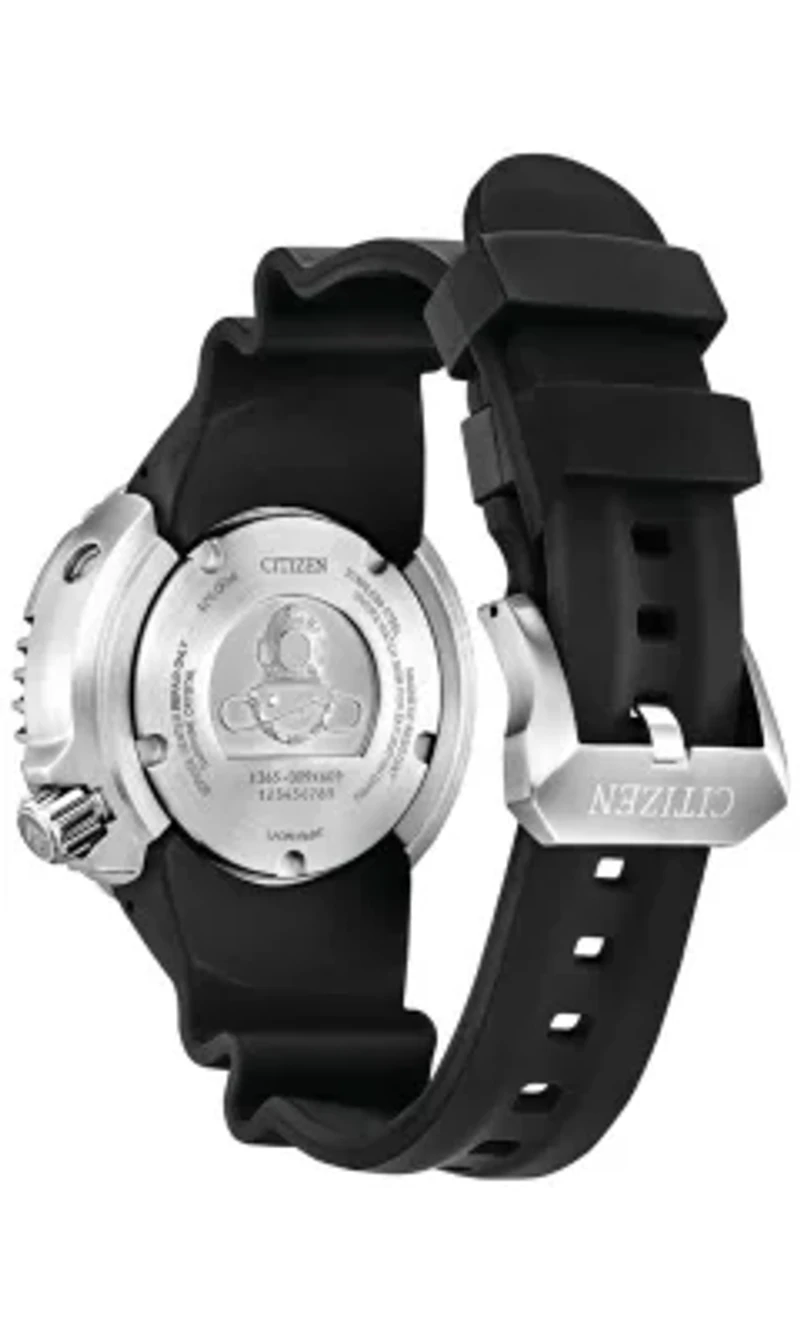 Citizen Mens Promaster Eco Dive Black Strap Watch 46mm